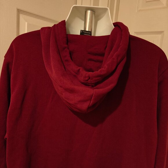 The North Face Men's Half Dome Pullover Hoodie Maroon Men's Size XL Sweater - Picture 12 of 16